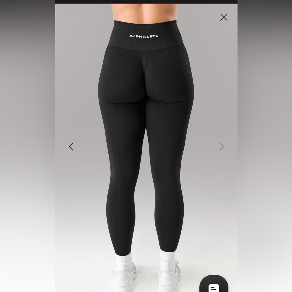 Black Amplify Leggings (never worn)